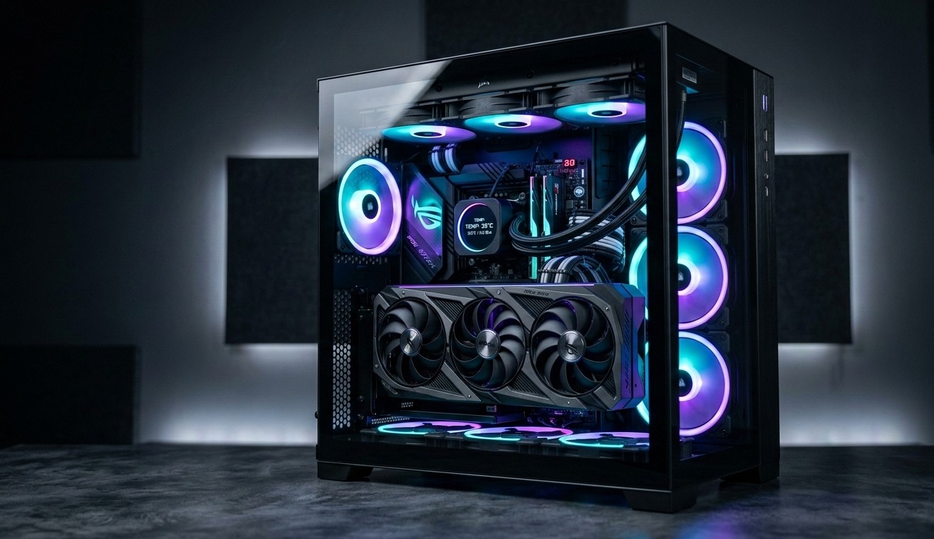 Custom gaming PC build